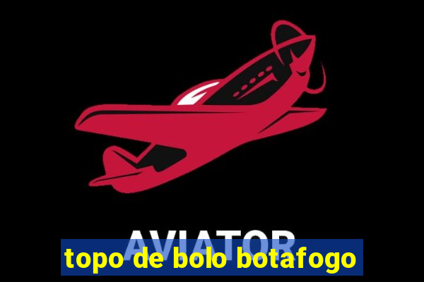 topo de bolo botafogo